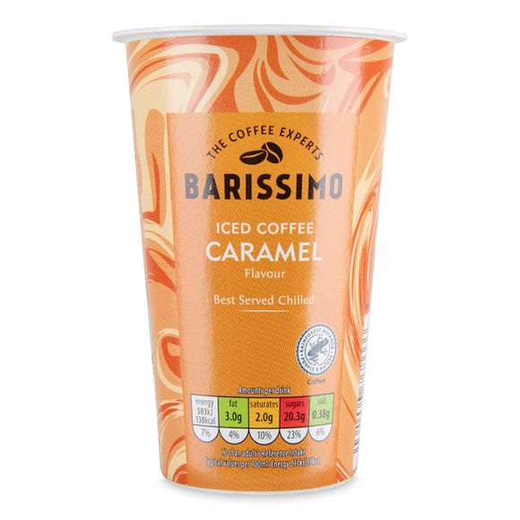 Caramel Flavour Iced Coffee 250ml Barissimo